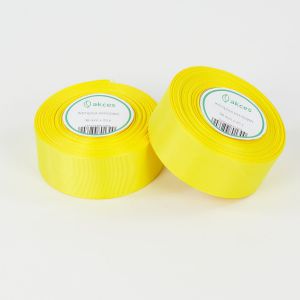 Wstążka rypsowa Akces Żółta słoneczna, 6mm x 33m